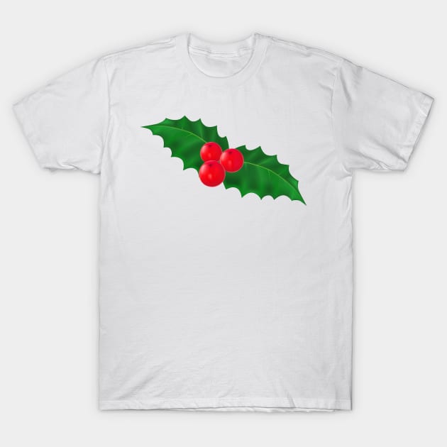 Mistletoe T-Shirt by Sara Silva